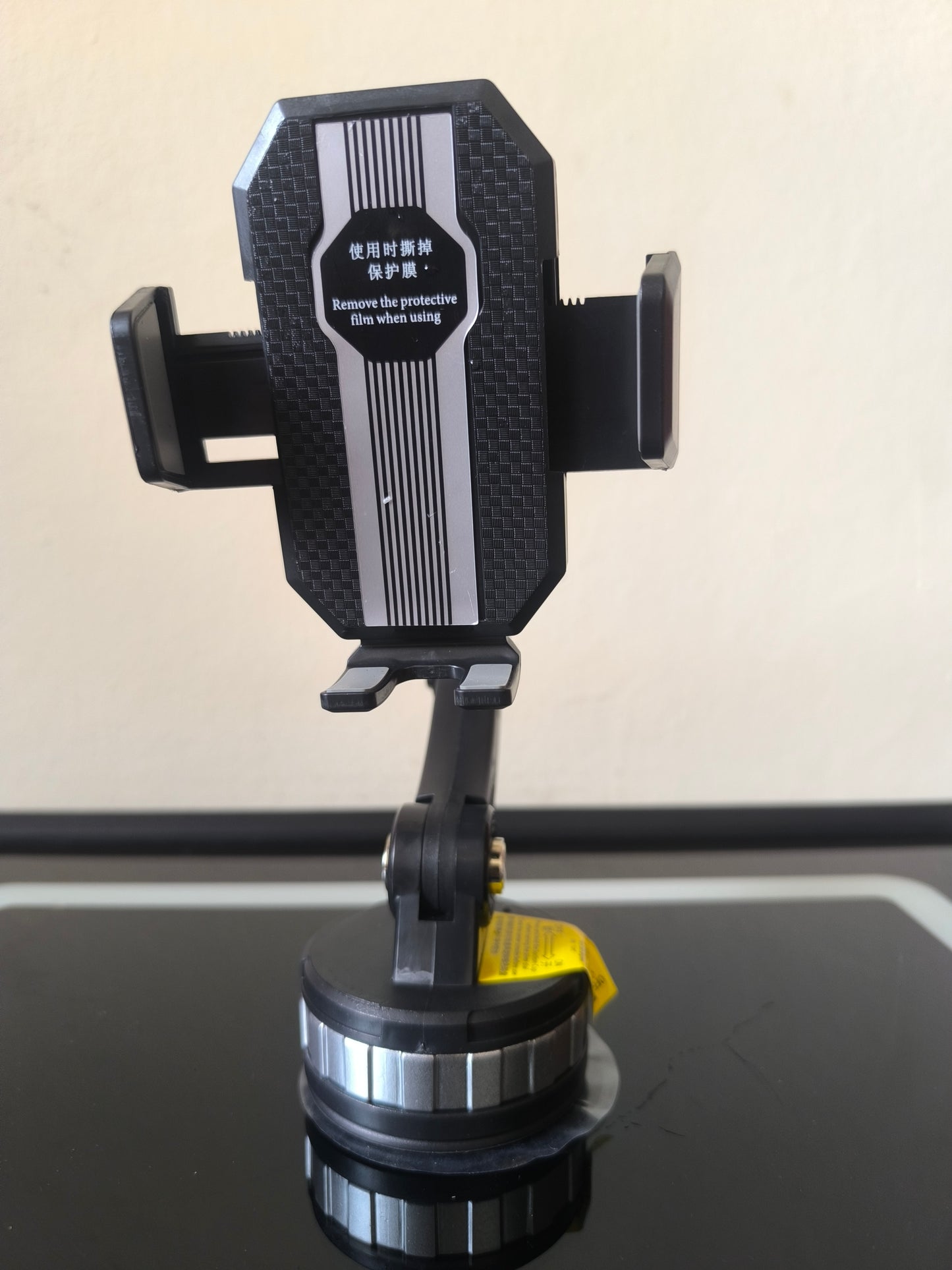 Soporte Premium para Auto "One-Button" | Succión Ultra Fuerte y Brazo Articulado 360°